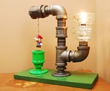 Mario Industrial Pipe Lamp