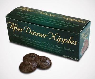 After Dinner Nipples - Mint Chocolate Boobies After Dinner Nipples - Mint Chocolate Boobies