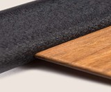 Cast Iron & Wood Kitchen Knife