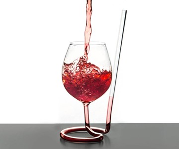 SIPSIP Wine Glass - The Wine Glass with a Straw SIPSIP Wine Glass - The Wine Glass with a Straw
