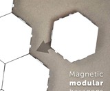 Modular, Touch-Sensitive Hexagonal Wall Lights