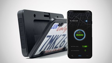 FoxxVault Smart License Plate Storage Safe FoxxVault Smart License Plate Storage Safe