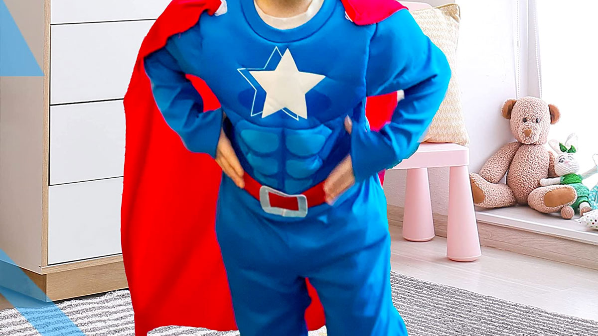 Superhero Weighted Sensory Costume for Kids Superhero Weighted Sensory Costume for Kids