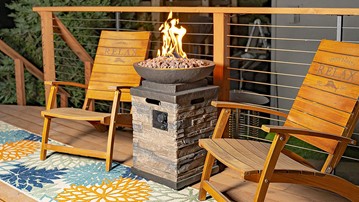 Newcastle Propane Firebowl Column Newcastle Propane Firebowl Column