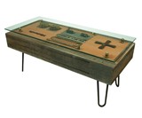 Steampunk Nintendo Controller Coffee Table