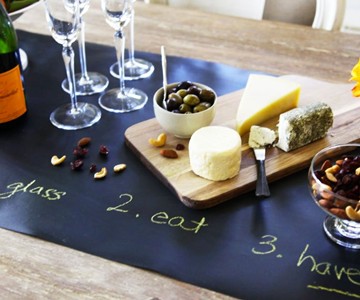 Chalkboard Table Runner Chalkboard Table Runner