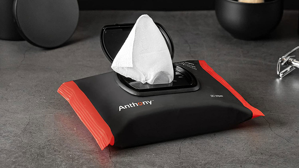 Anthony Men's Glycolic Exfoliating & Resurfacing Wipes Anthony Men's Glycolic Exfoliating & Resurfacing Wipes