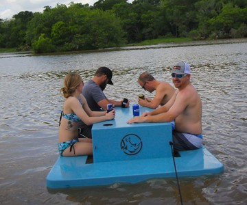 Floating Picnic Table