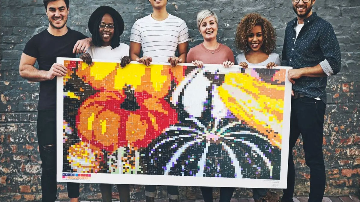 StickTogether Mosaic Puzzle Posters StickTogether Mosaic Puzzle Posters