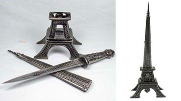 Eiffel Tower Hidden Knife Eiffel Tower Hidden Knife