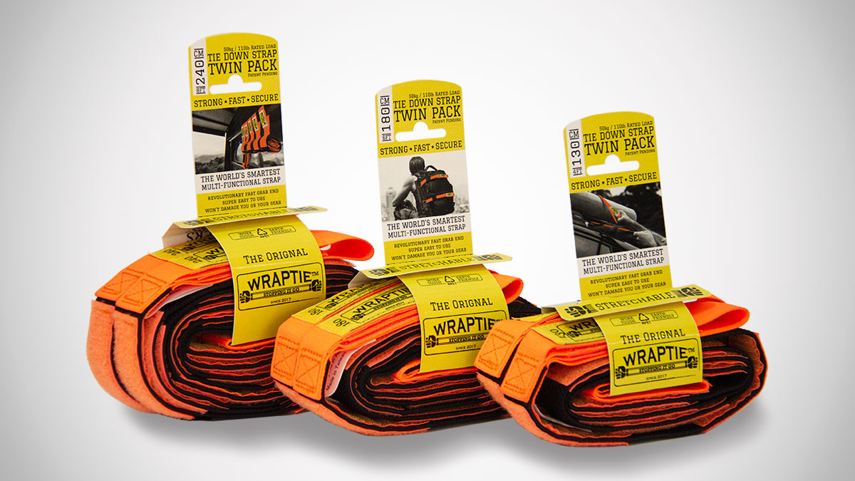 WRAPTIE All-Purpose Tie Down Straps WRAPTIE All-Purpose Tie Down Straps