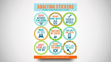 Adulting Stickers Adulting Stickers