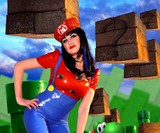 Super Mario Latex Dress