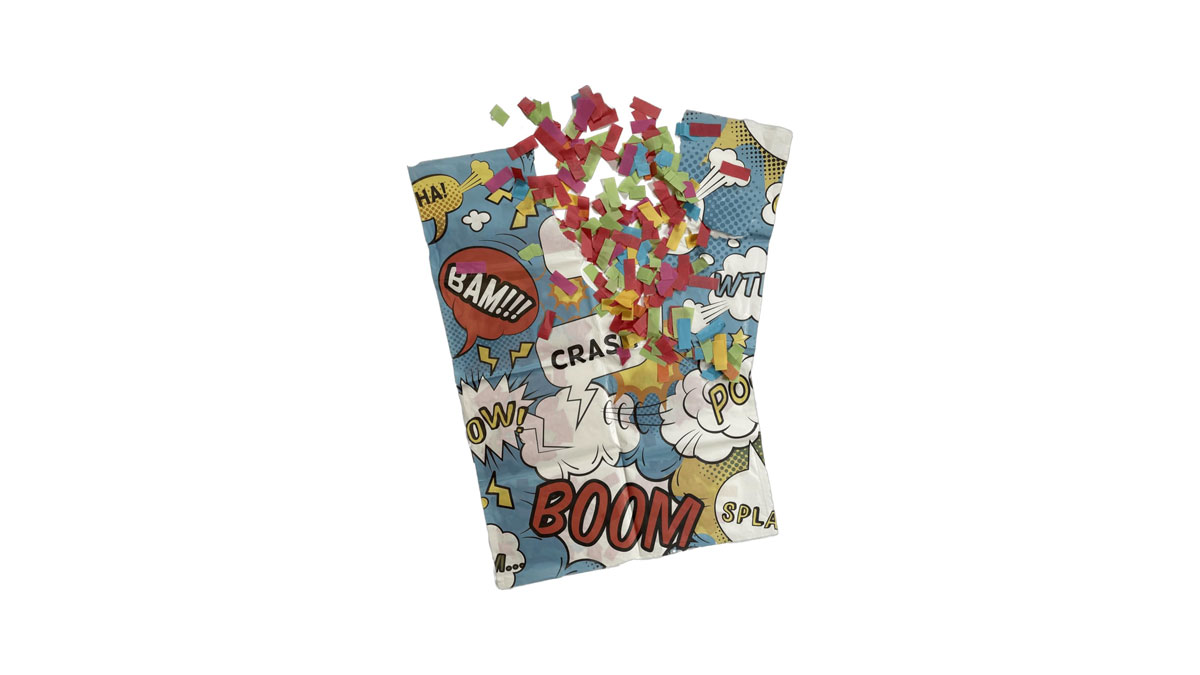 FettiWrap - Stuffed Confetti Wrapping Paper FettiWrap - Stuffed Confetti Wrapping Paper