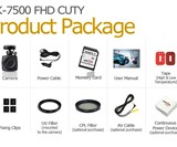 Lukas Car Dash Camera with GPS