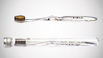 Nano-b Gold & Charcoal Toothbrush Nano-b Gold & Charcoal Toothbrush