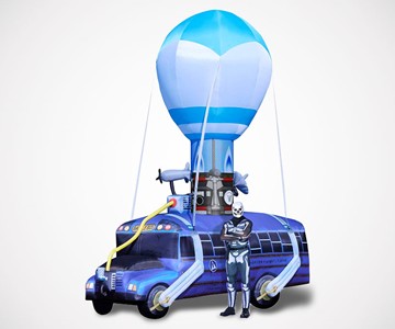 Fortnite 17.5 Ft Battle Bus Inflatable