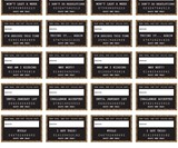 New Year's Resolution Mugshot Cards