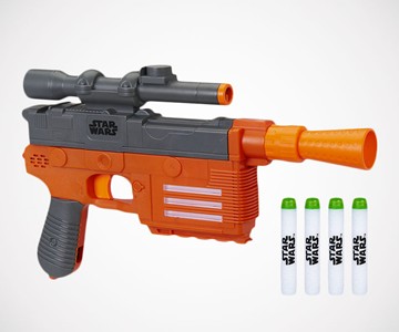 Star Wars Nerf Han Solo Blaster Star Wars Nerf Han Solo Blaster