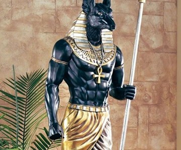 The Grand Ruler - Life-Size Anubis Sculpture The Grand Ruler - Life-Size Anubis Sculpture