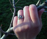 Triforce Claddagh Ring
