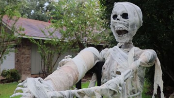 DIY Halloween Candy Slide