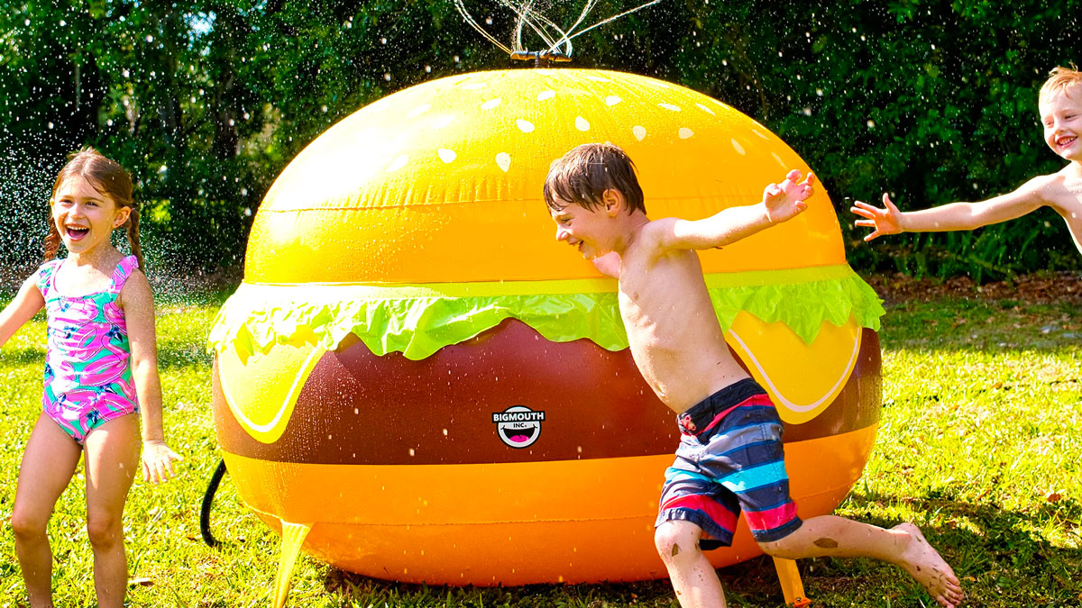 Cheeseburger Sprinkler