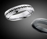 Soundwave Voice Message Art & Jewelry