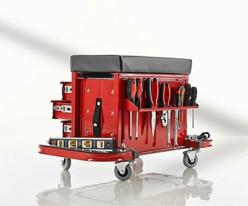 Rolling Toolbox Stool Rolling Toolbox Stool