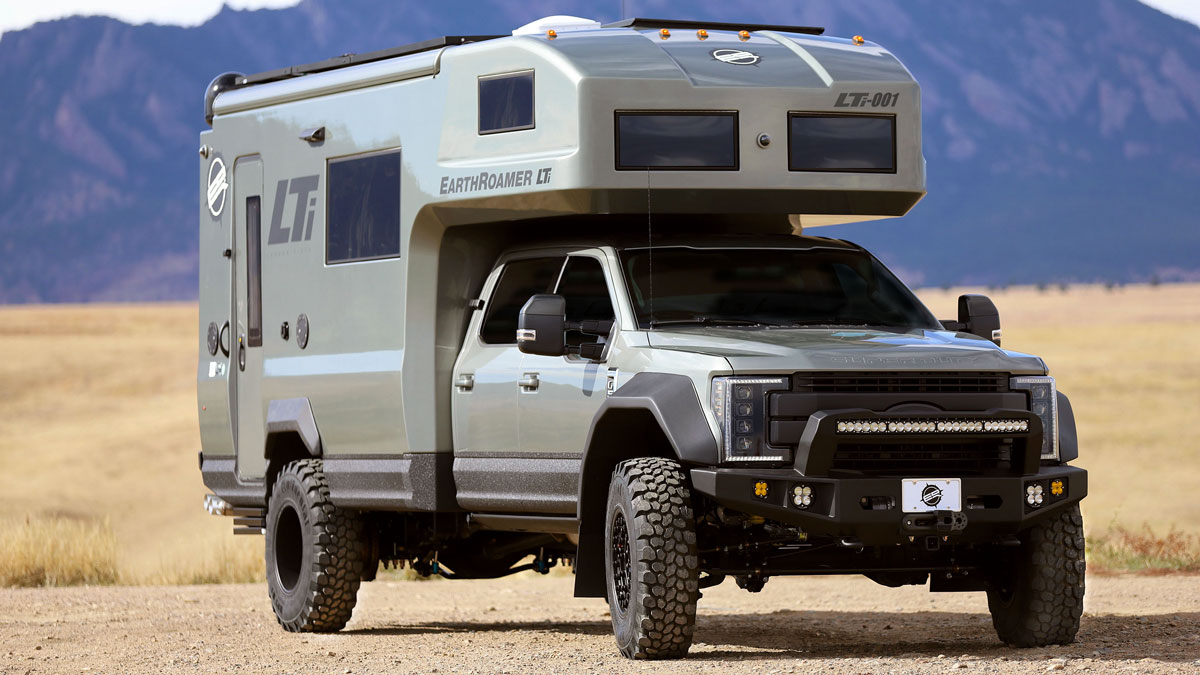 EarthRoamer LTi with Carbon Fiber Camper EarthRoamer LTi with Carbon Fiber Camper