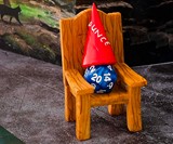 DnD Dice Jail - Time Out Chair & Dunce Hat