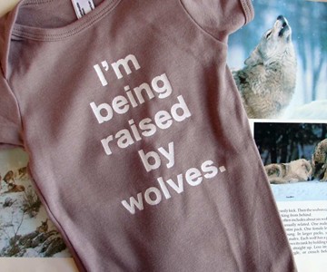 Raised By Wolves Onesie