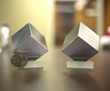 Desktop Tungsten & Aluminum Density Cube Set