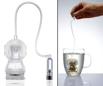 Deep Tea Diver Tea Strainer