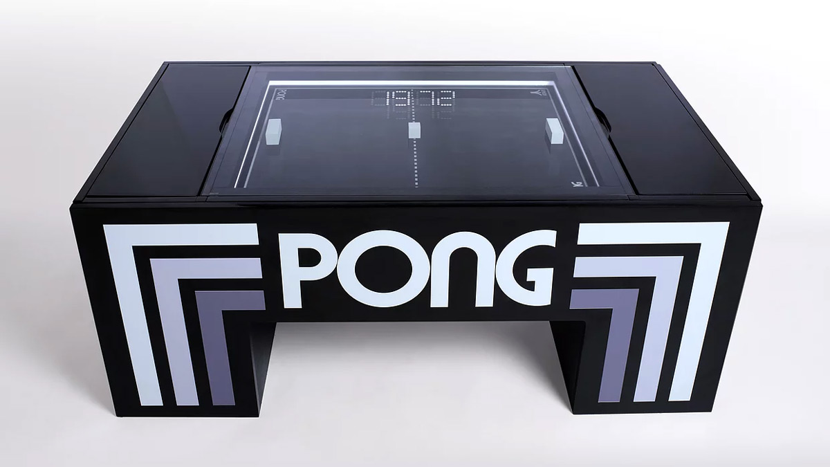 Playable PONG Coffee Table Playable PONG Coffee Table