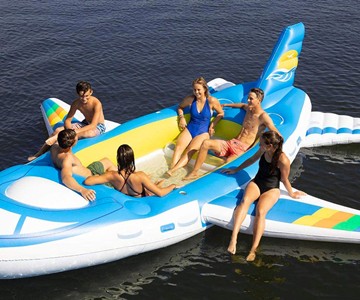 Airplane Floating Island