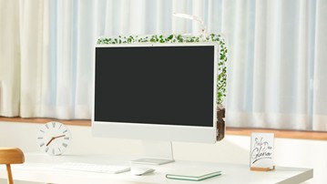 MONITREE - Living Computer Monitor Vines