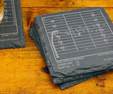 Football Slate Coasters