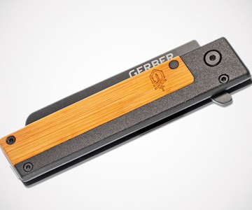 Gerber Quadrant Bamboo Folding Knife Gerber Quadrant Bamboo Folding Knife