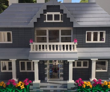 Little Brick Lane Custom Scale LEGO Home Models