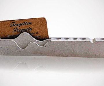 Concrete Desk Organizer Concrete Desk Organizer