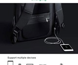 Korin HiPack - Anti-Theft, Easy-Wipe Backpack