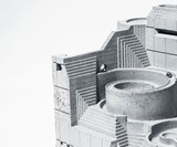 The Factory Concrete Rolling Ball Kinetic Sculpture