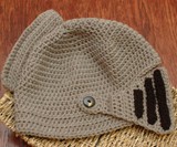 Crocheted Knight's Helmet