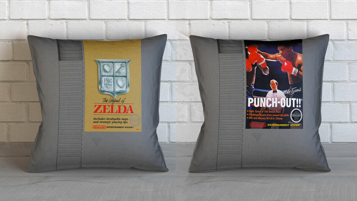 NES Cartridge Pillows NES Cartridge Pillows