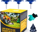 Lawn Mower Blade Sharpener Drill Attachment Kit