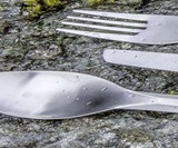 Ultra-Lightweight Titanium Camping Cutlery