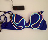 Sound-Activated EL Wire Bra