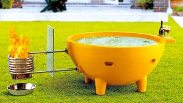 ALFI Wood-Burning Hot Tub ALFI Wood-Burning Hot Tub
