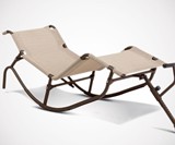 Easy Outdoor Zero Gravity Rocking Chaise Lounge